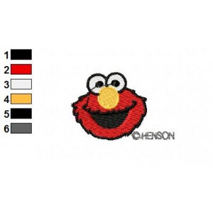 Sesame Street Elmo 18 Embroidery Design